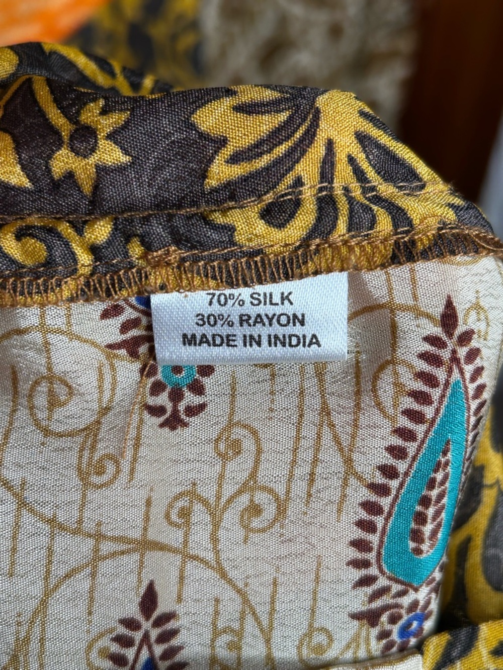 Mexicali Blues Boho Patchwork Silk Blend Overalls Hippie Whimsical One of a KInd - Picture 11 of 17